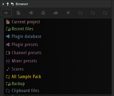 FL Studio Browser